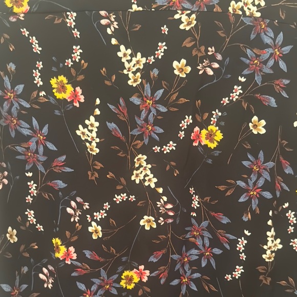 Reiss Black Floral Long Sleeve Button Shirt - Picture 3 of 9